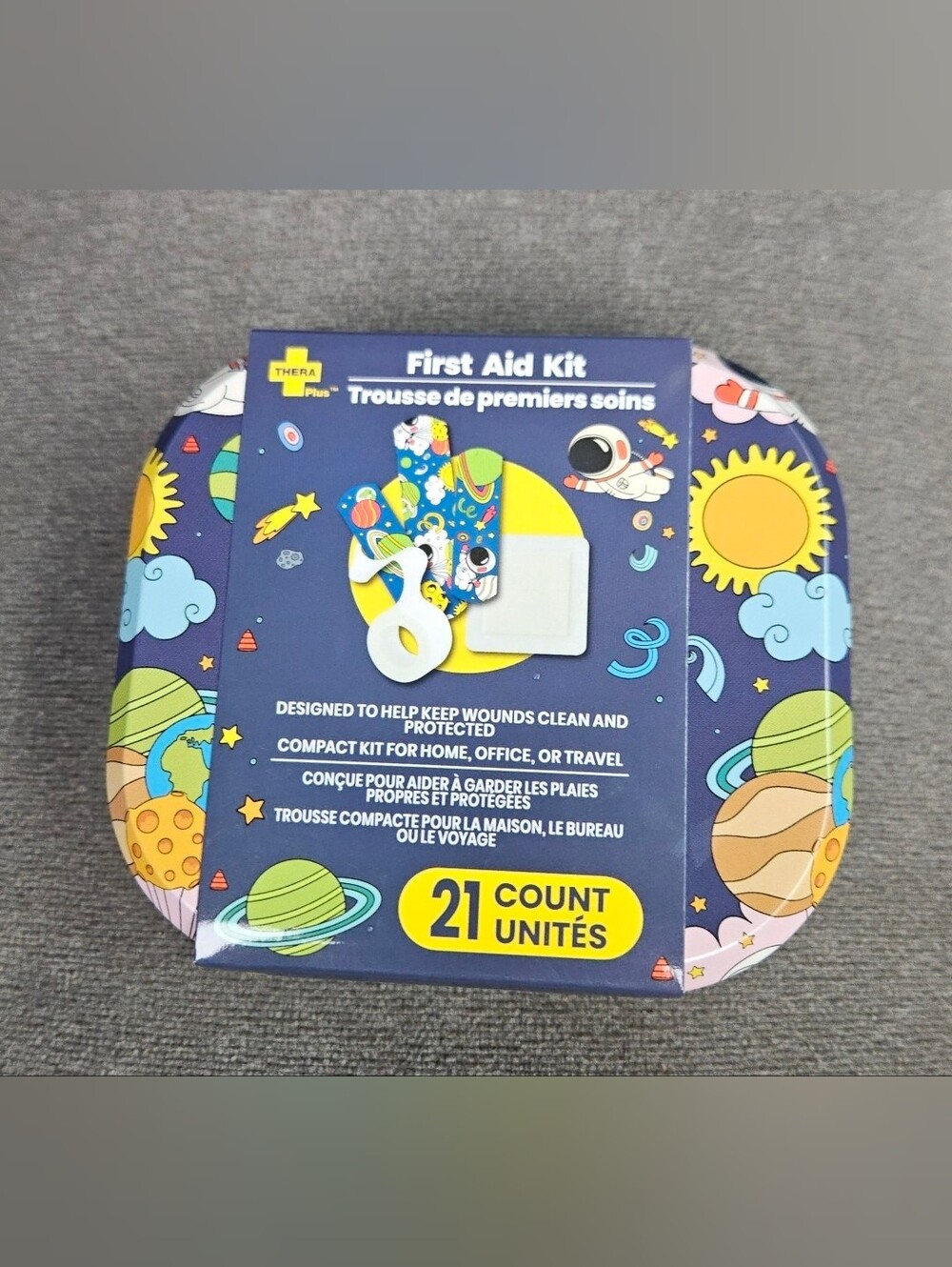 Kids First Aid Kit - Space Design BNIB